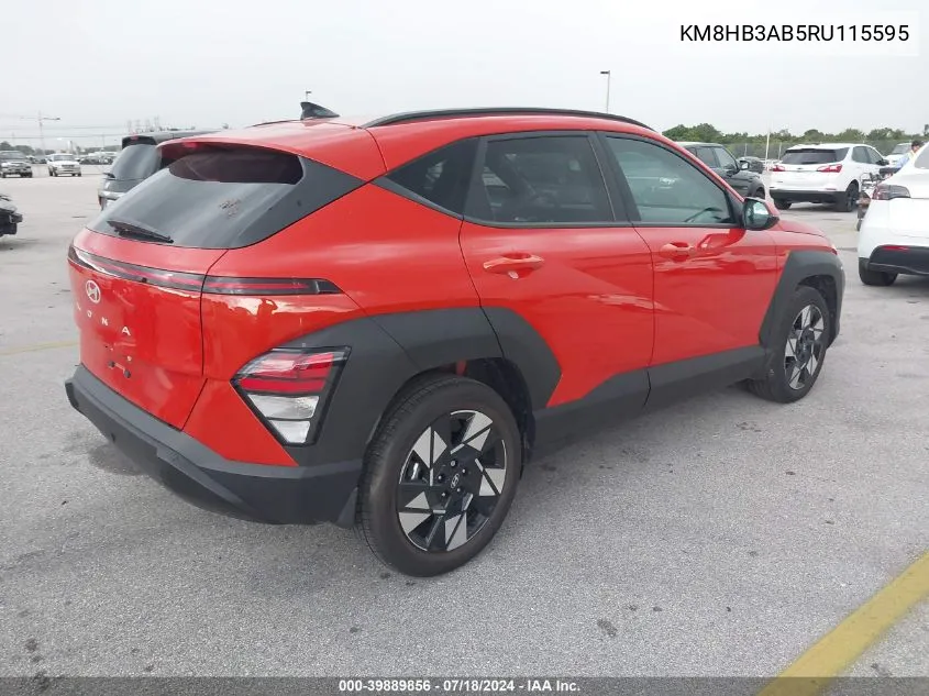 KM8HB3AB5RU115595 2024 Hyundai Kona Sel