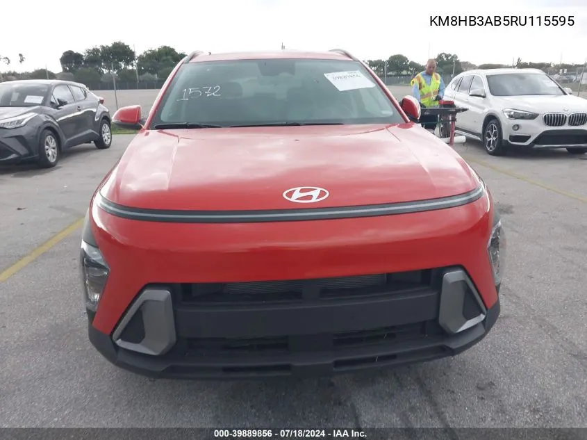 KM8HB3AB5RU115595 2024 Hyundai Kona Sel