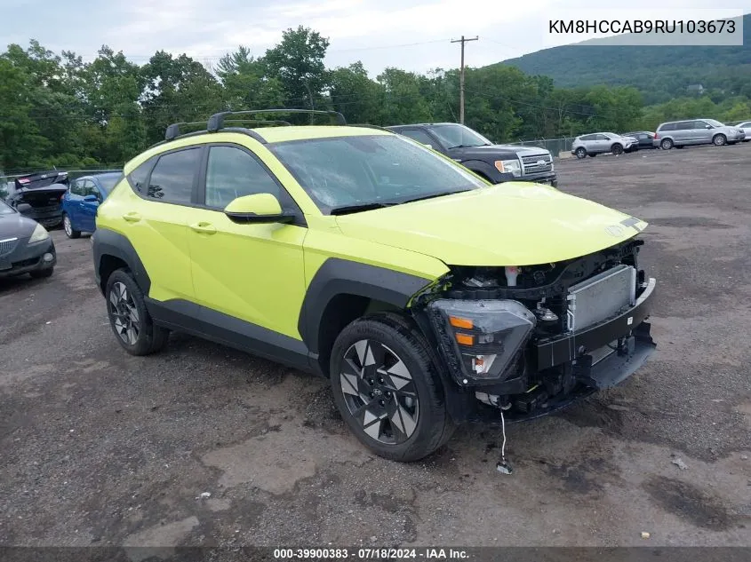 2024 Hyundai Kona Sel VIN: KM8HCCAB9RU103673 Lot: 39900383