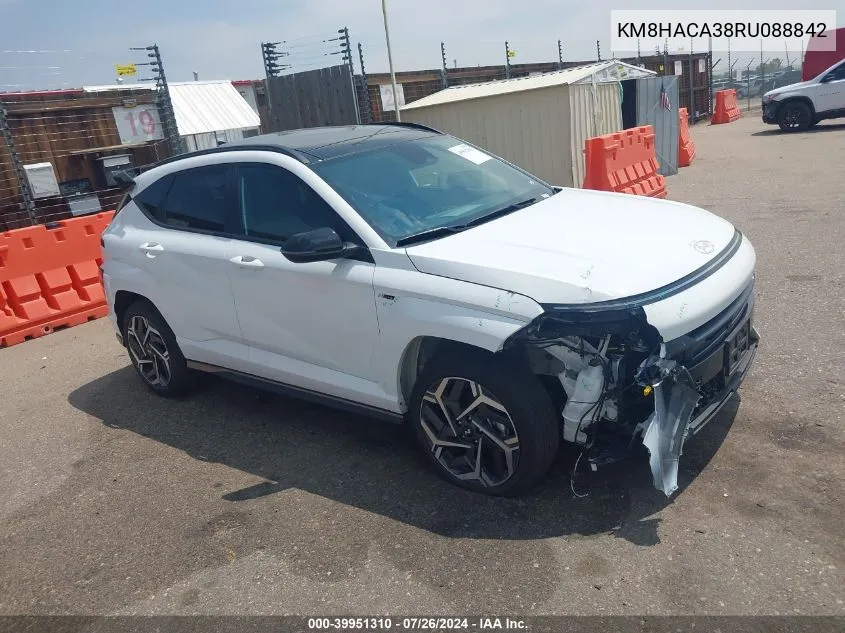 KM8HACA38RU088842 2024 Hyundai Kona N Line