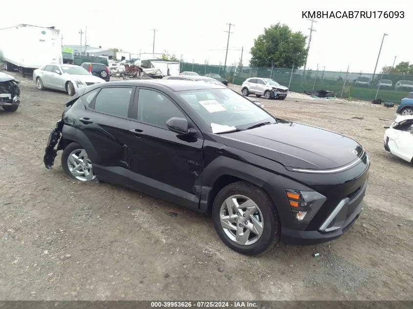 KM8HACAB7RU176093 2024 Hyundai Kona Se