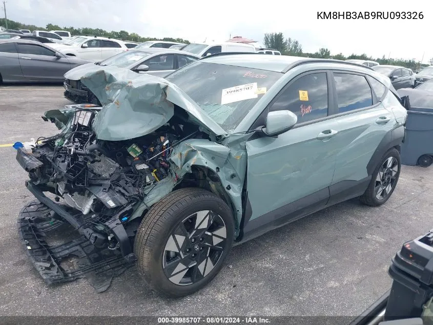 KM8HB3AB9RU093326 2024 Hyundai Kona Sel