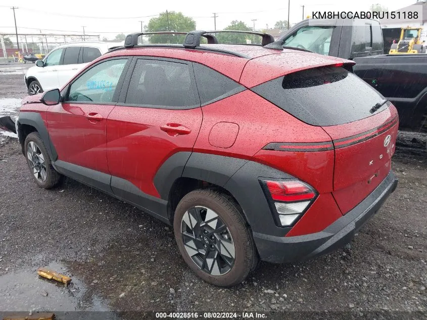 KM8HCCAB0RU151188 2024 Hyundai Kona Sel