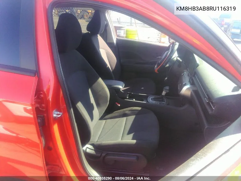 KM8HB3AB8RU116319 2024 Hyundai Kona Sel