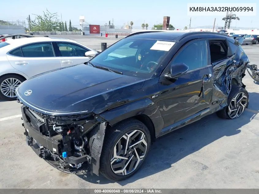 KM8HA3A32RU069994 2024 Hyundai Kona N Line