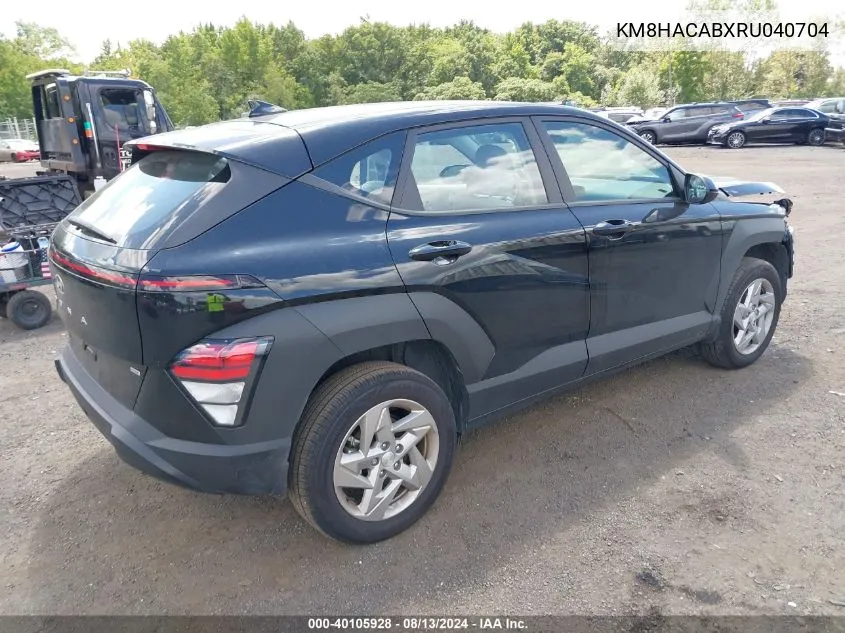 KM8HACABXRU040704 2024 Hyundai Kona Se