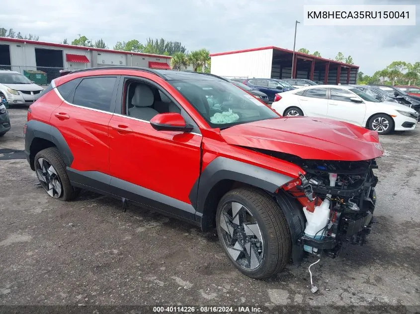 KM8HECA35RU150041 2024 Hyundai Kona Limited