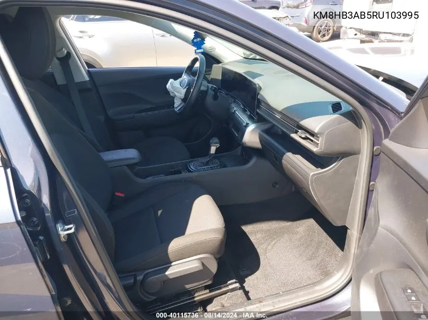 KM8HB3AB5RU103995 2024 Hyundai Kona Sel