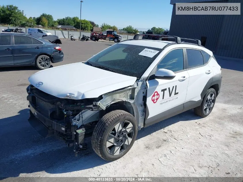 KM8HBCAB7RU077433 2024 Hyundai Kona Sel