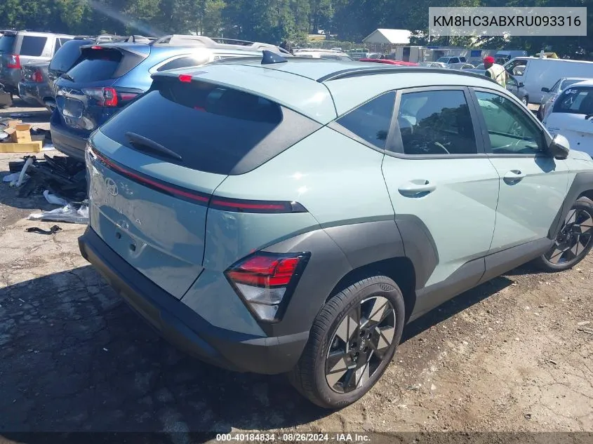 KM8HC3ABXRU093316 2024 Hyundai Kona Sel