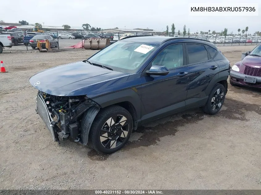 KM8HB3ABXRU057936 2024 Hyundai Kona Sel