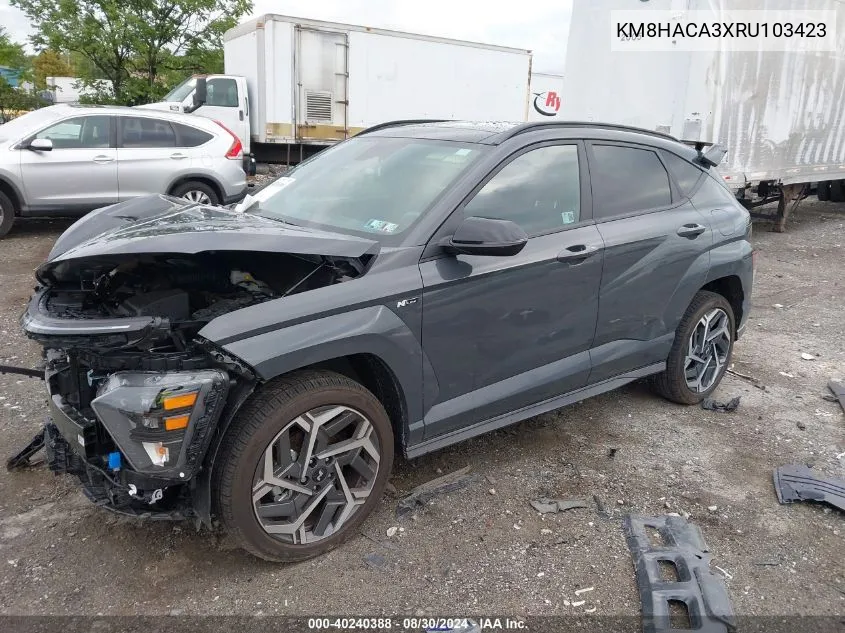 KM8HACA3XRU103423 2024 Hyundai Kona N Line