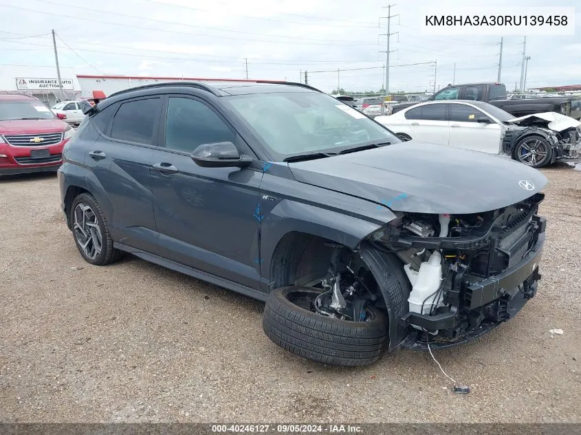 KM8HA3A30RU139458 2024 Hyundai Kona N Line