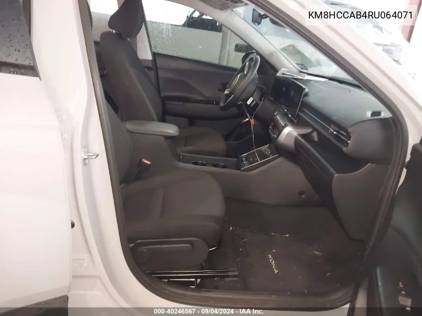 KM8HCCAB4RU064071 2024 Hyundai Kona Sel