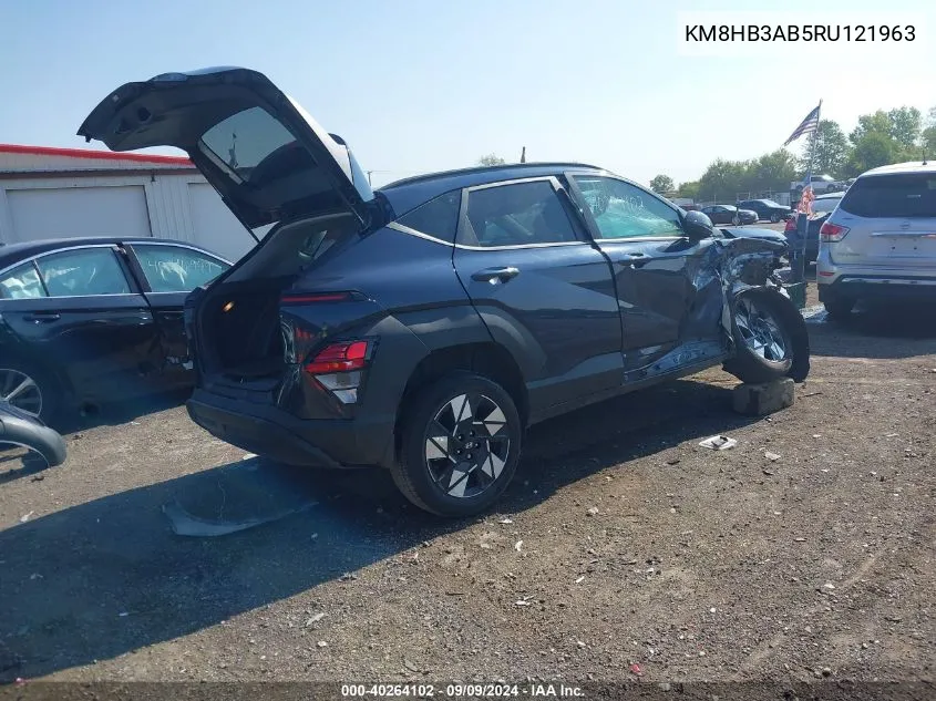 KM8HB3AB5RU121963 2024 Hyundai Kona Sel