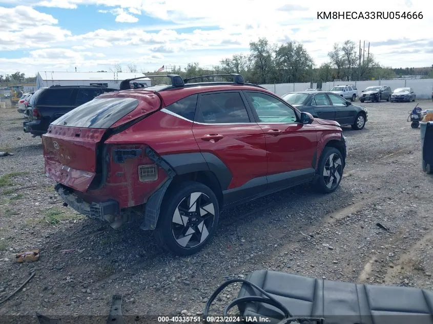 KM8HECA33RU054666 2024 Hyundai Kona Limited