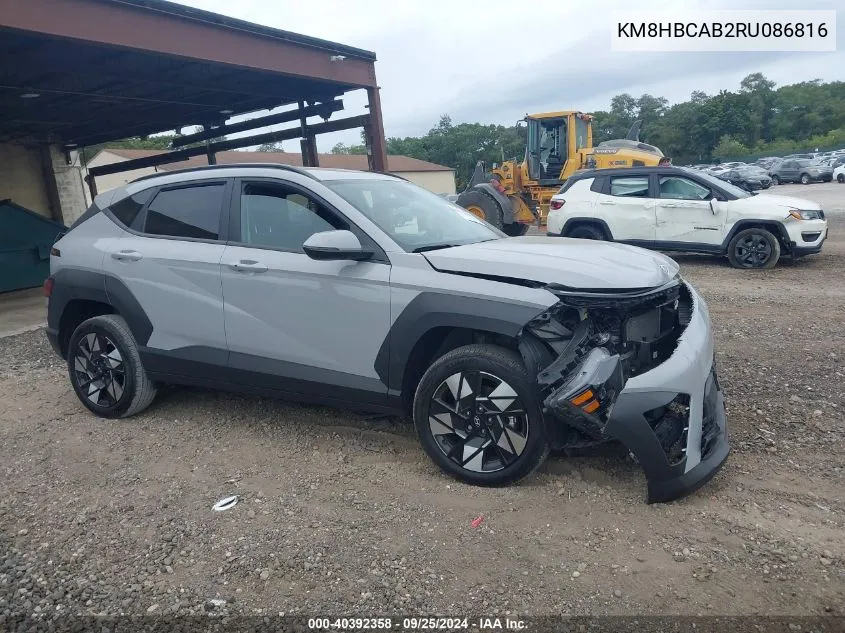 KM8HBCAB2RU086816 2024 Hyundai Kona Sel