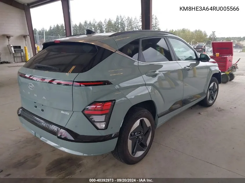 KM8HE3A64RU005566 2024 Hyundai Kona Electric Limited