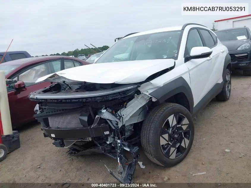 2024 Hyundai Kona Sel VIN: KM8HCCAB7RU053291 Lot: 40401723