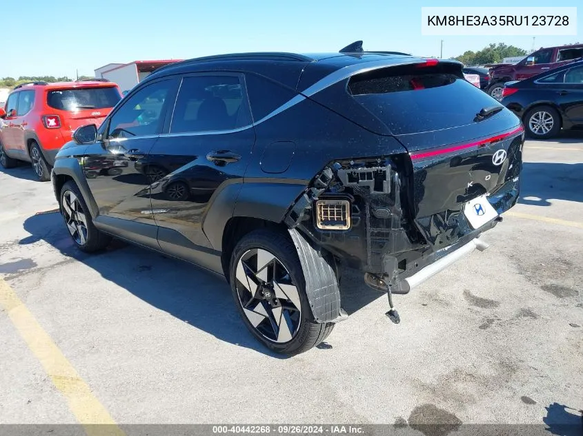 KM8HE3A35RU123728 2024 Hyundai Kona Limited