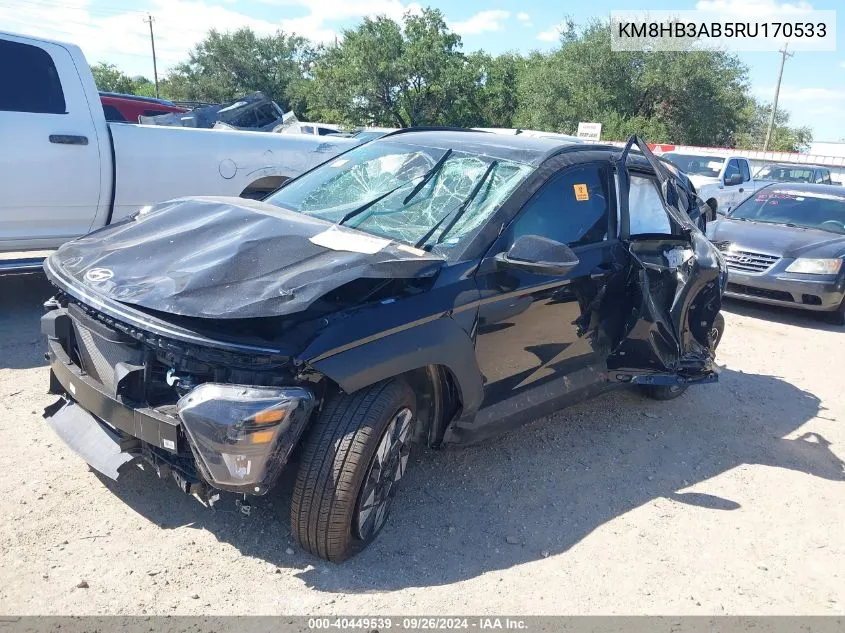 KM8HB3AB5RU170533 2024 Hyundai Kona Sel