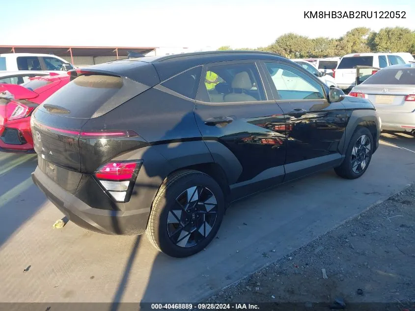 KM8HB3AB2RU122052 2024 Hyundai Kona Sel