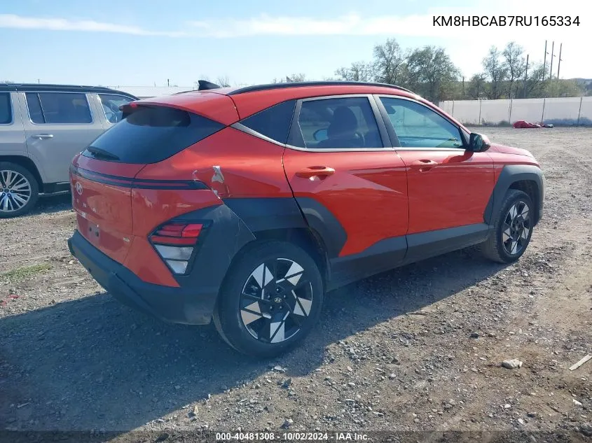 KM8HBCAB7RU165334 2024 Hyundai Kona Sel