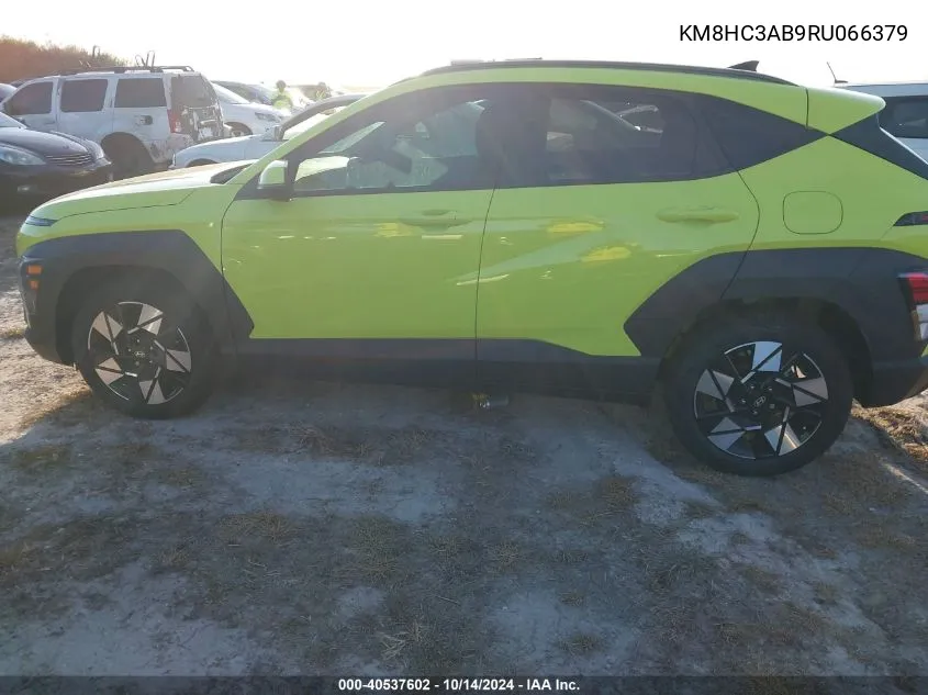 2024 Hyundai Kona Sel VIN: KM8HC3AB9RU066379 Lot: 40537602