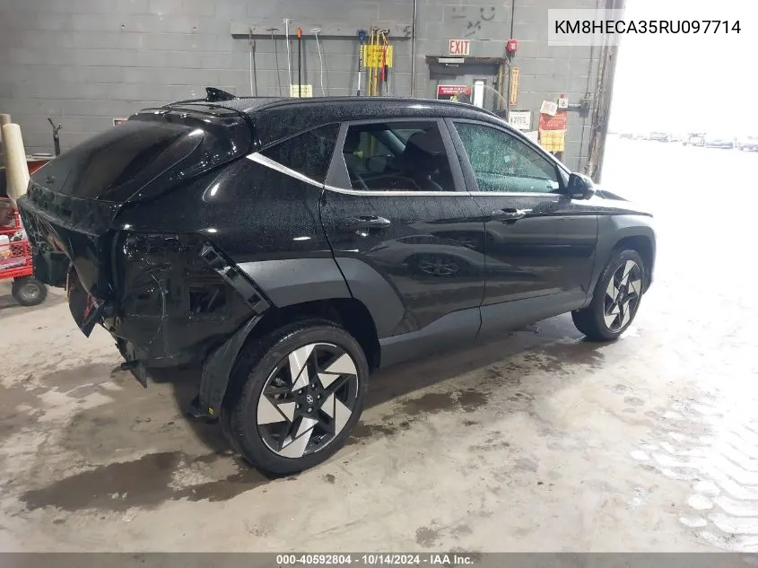 2024 Hyundai Kona Limited VIN: KM8HECA35RU097714 Lot: 40592804