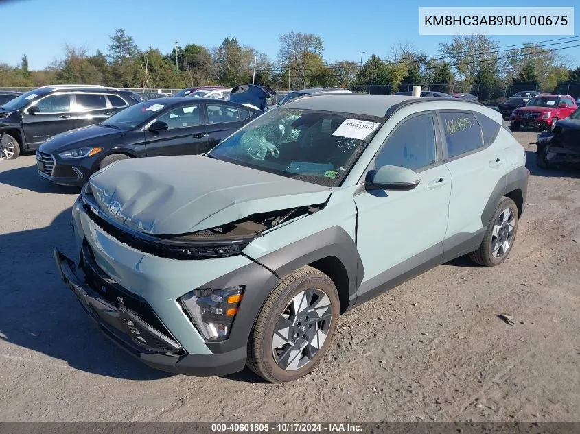 2024 Hyundai Kona Sel VIN: KM8HC3AB9RU100675 Lot: 40601805