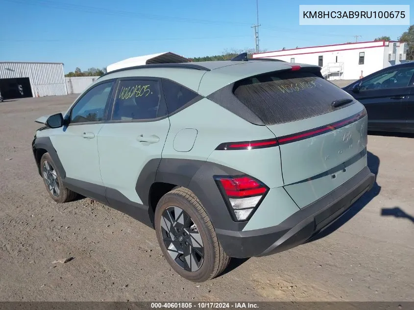 2024 Hyundai Kona Sel VIN: KM8HC3AB9RU100675 Lot: 40601805