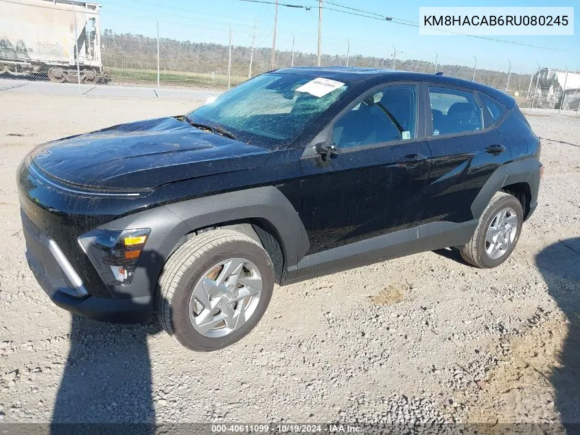 KM8HACAB6RU080245 2024 Hyundai Kona Se