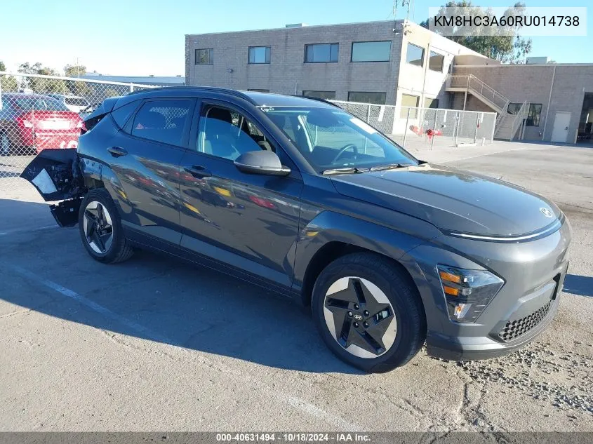 KM8HC3A60RU014738 2024 Hyundai Kona Electric Sel