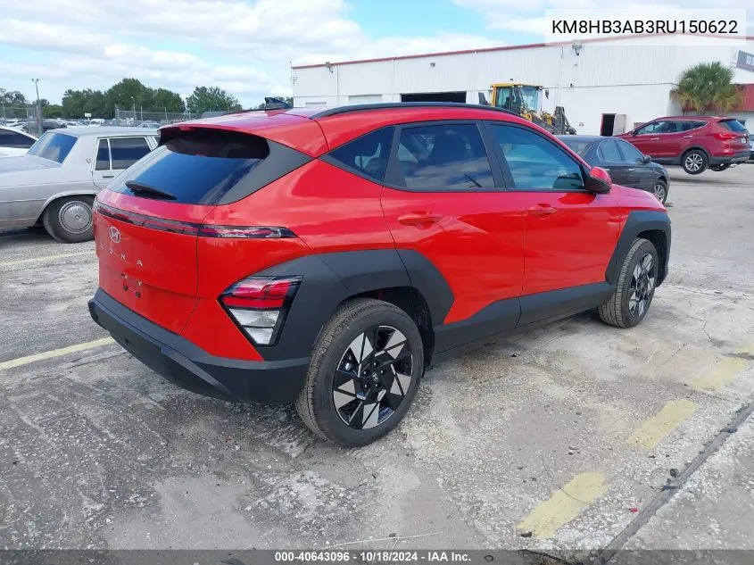 KM8HB3AB3RU150622 2024 Hyundai Kona Sel