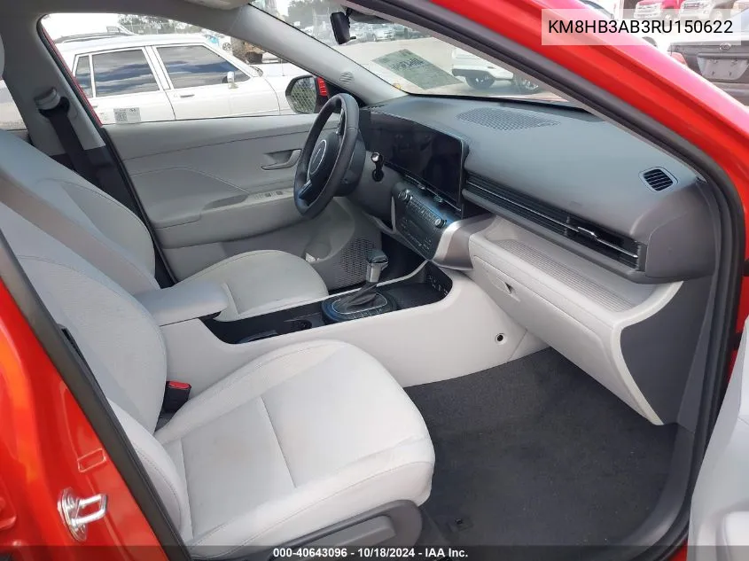 KM8HB3AB3RU150622 2024 Hyundai Kona Sel