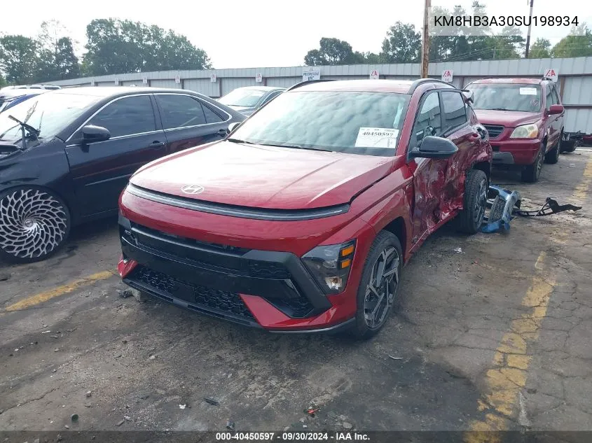 KM8HB3A30SU198934 2025 Hyundai Kona N Line S