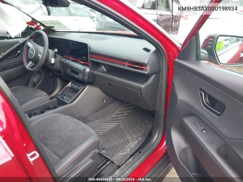 KM8HB3A30SU198934 2025 Hyundai Kona N Line S