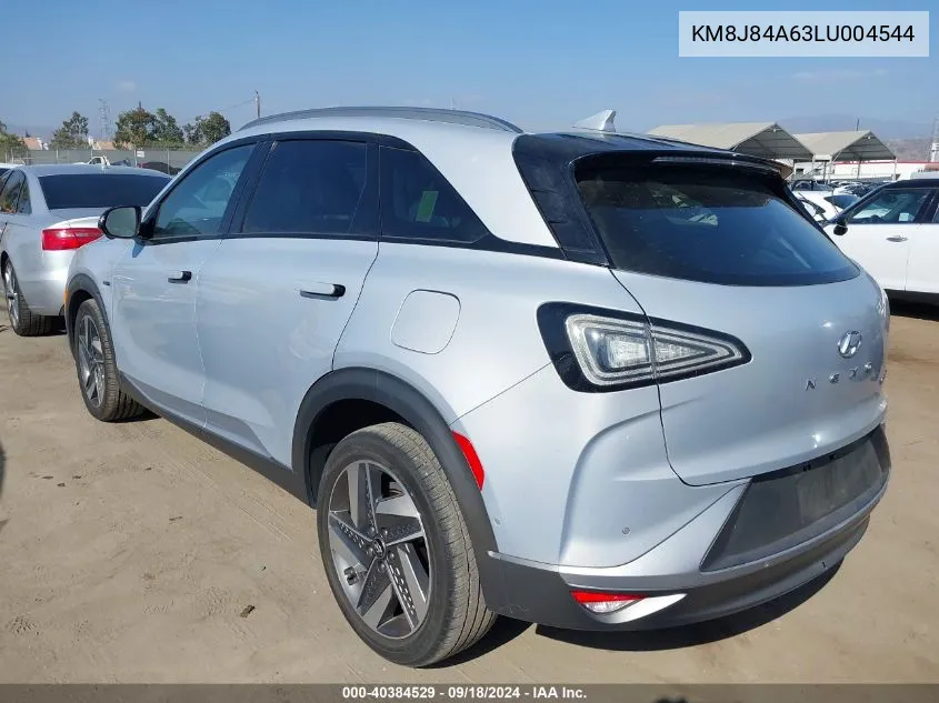 KM8J84A63LU004544 2020 Hyundai Nexo Limited