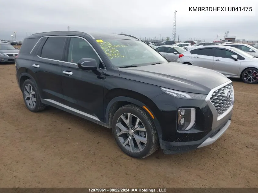 KM8R3DHEXLU041475 2020 Hyundai Palisade Sel