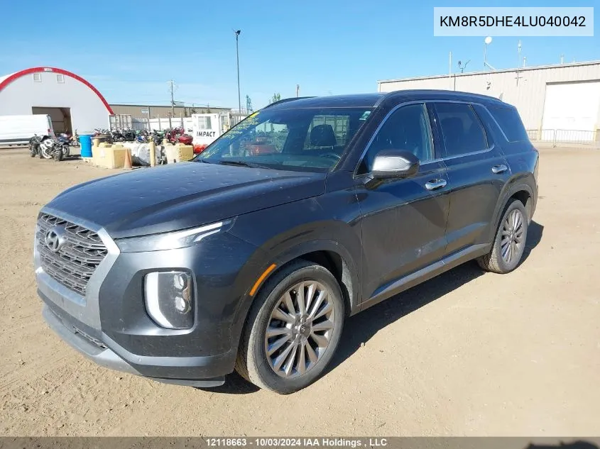 2020 Hyundai Palisade Ultimate VIN: KM8R5DHE4LU040042 Lot: 12118663