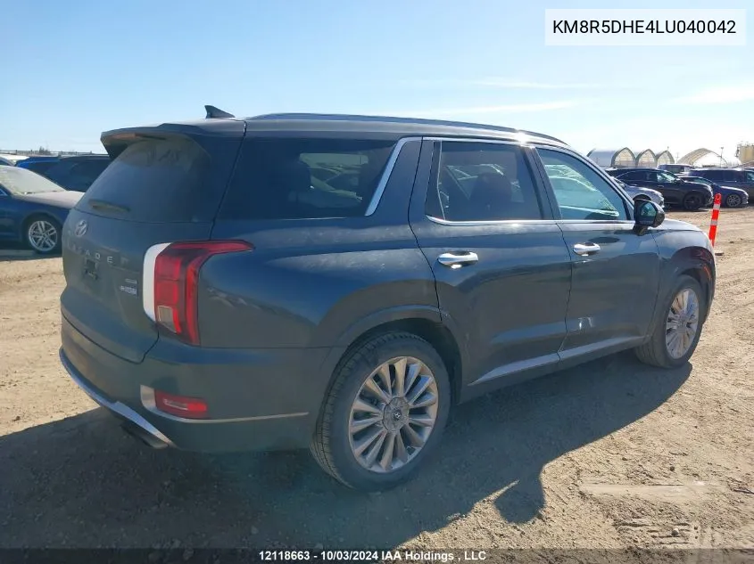 KM8R5DHE4LU040042 2020 Hyundai Palisade Ultimate