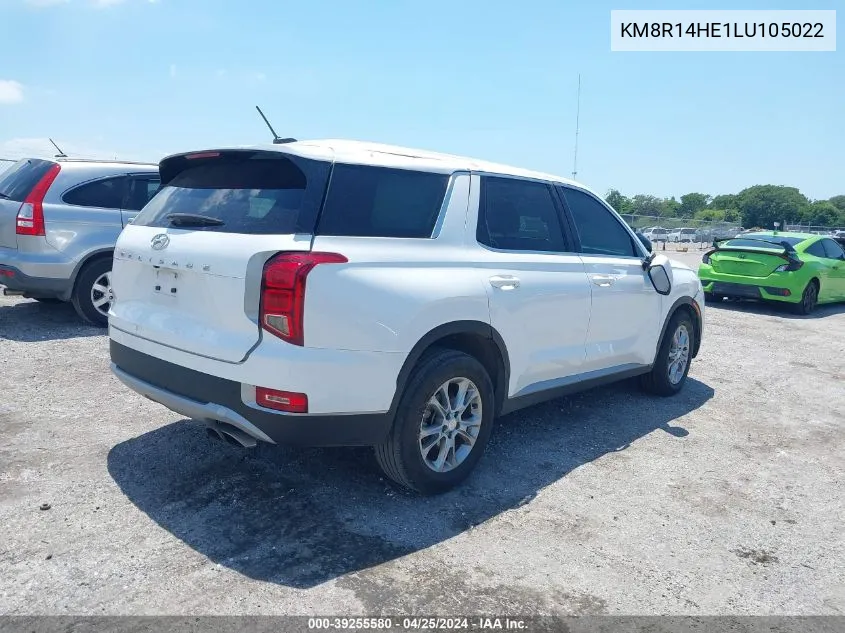 2020 Hyundai Palisade Se VIN: KM8R14HE1LU105022 Lot: 39255580