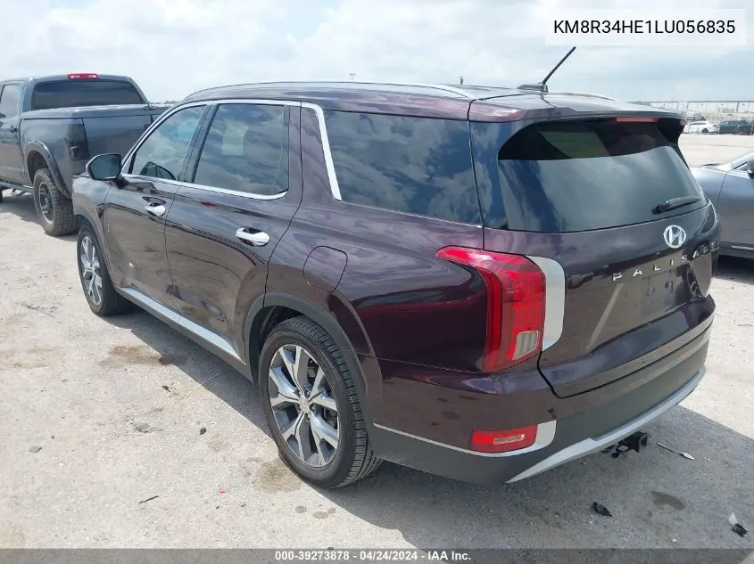 KM8R34HE1LU056835 2020 Hyundai Palisade Sel