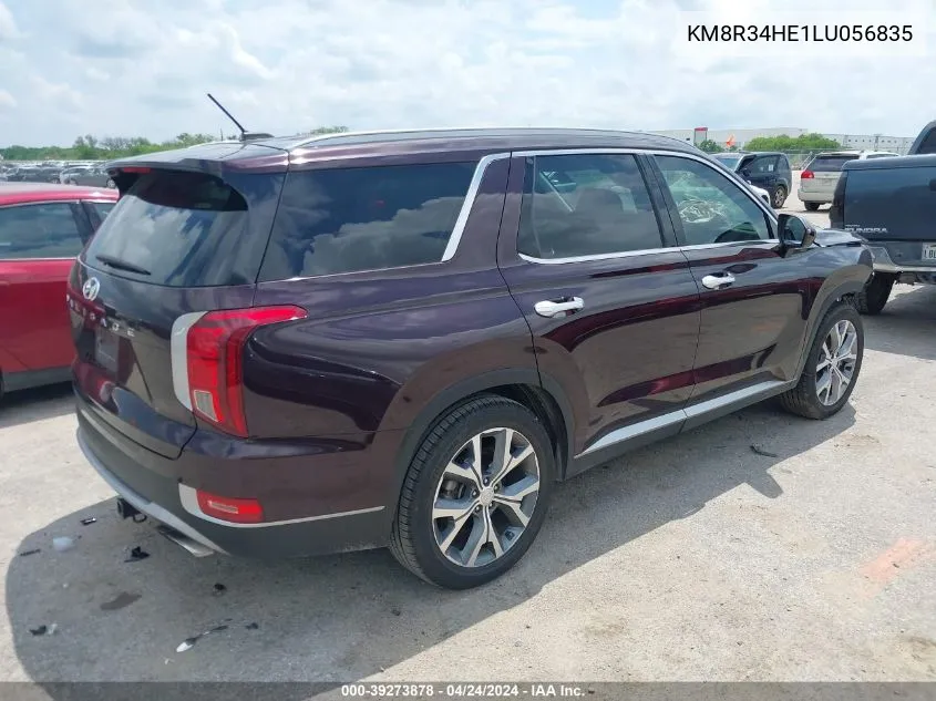 KM8R34HE1LU056835 2020 Hyundai Palisade Sel