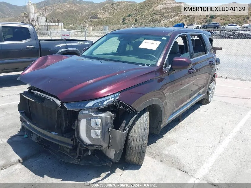 2020 Hyundai Palisade Se VIN: KM8R1DHEXLU070139 Lot: 39684676