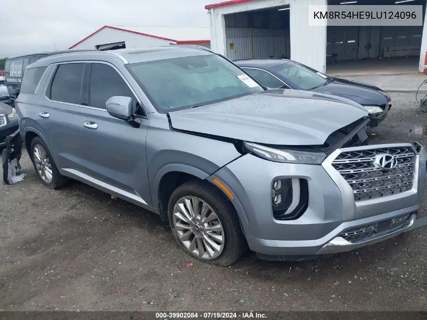 2020 Hyundai Palisade Limited VIN: KM8R54HE9LU124096 Lot: 39902084