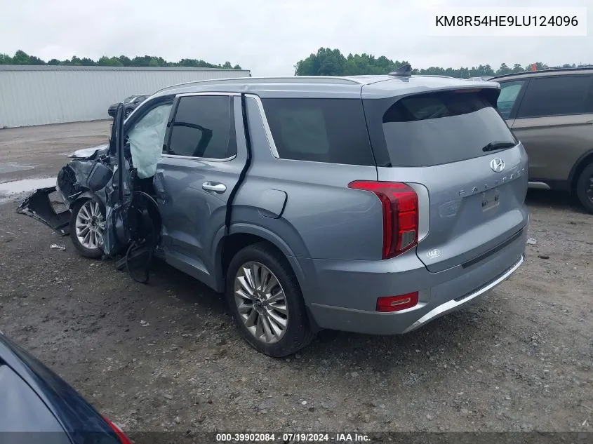 KM8R54HE9LU124096 2020 Hyundai Palisade Limited