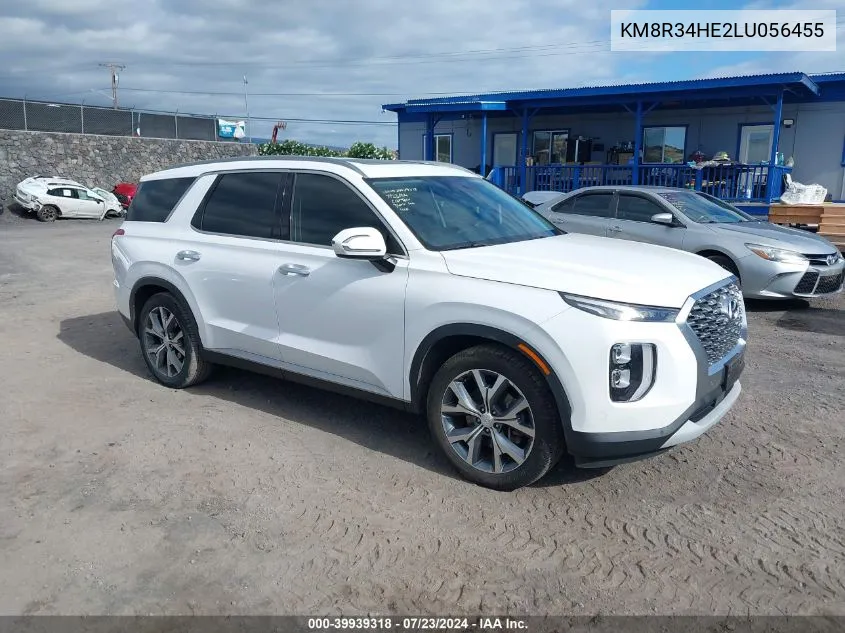 2020 Hyundai Palisade Sel VIN: KM8R34HE2LU056455 Lot: 39939318