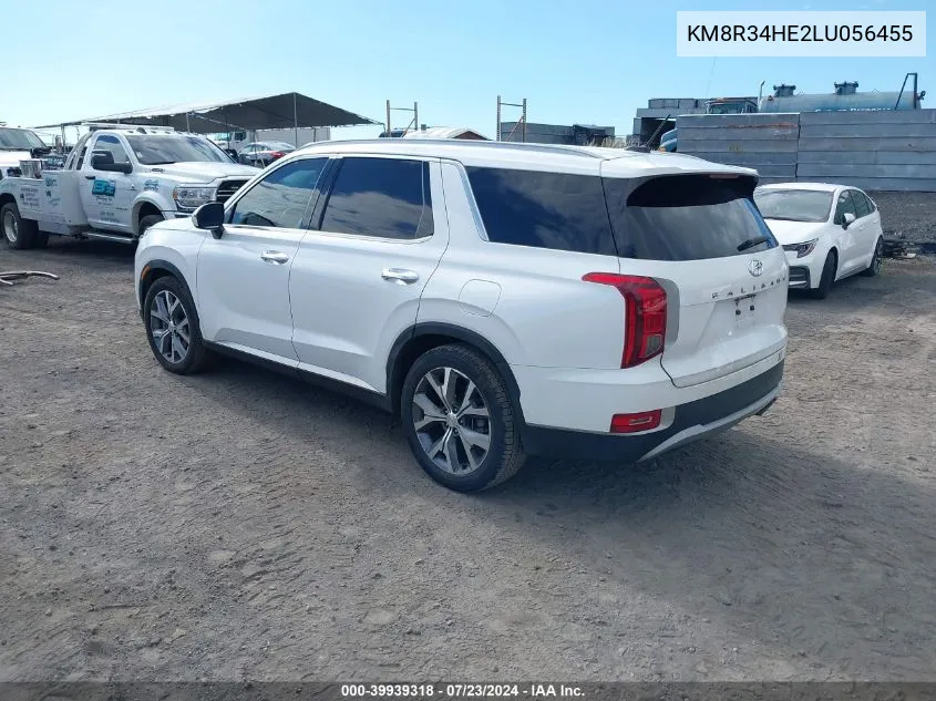 2020 Hyundai Palisade Sel VIN: KM8R34HE2LU056455 Lot: 39939318