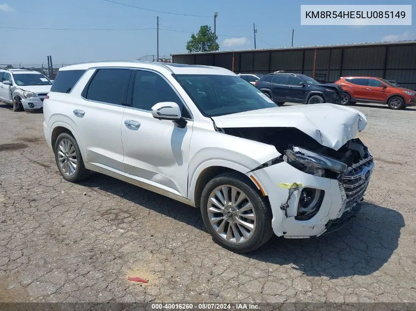 KM8R54HE5LU085149 2020 Hyundai Palisade Limited